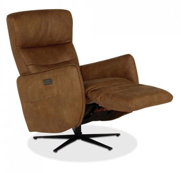 brown recliner armchair