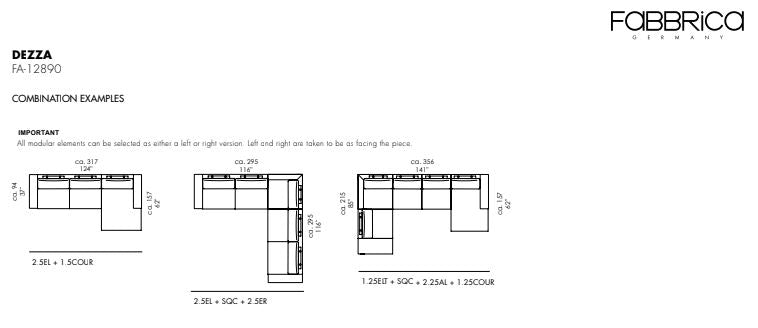 FABBRICCA DEZA Modular Sofa
