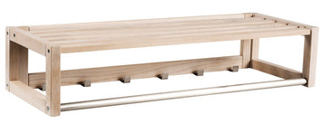 RO Confe Hat Rack Rectangular White Pigmented