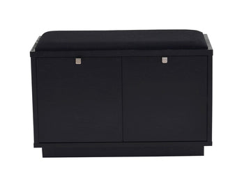 RO Confe Bench 2 Drawers Black/Black