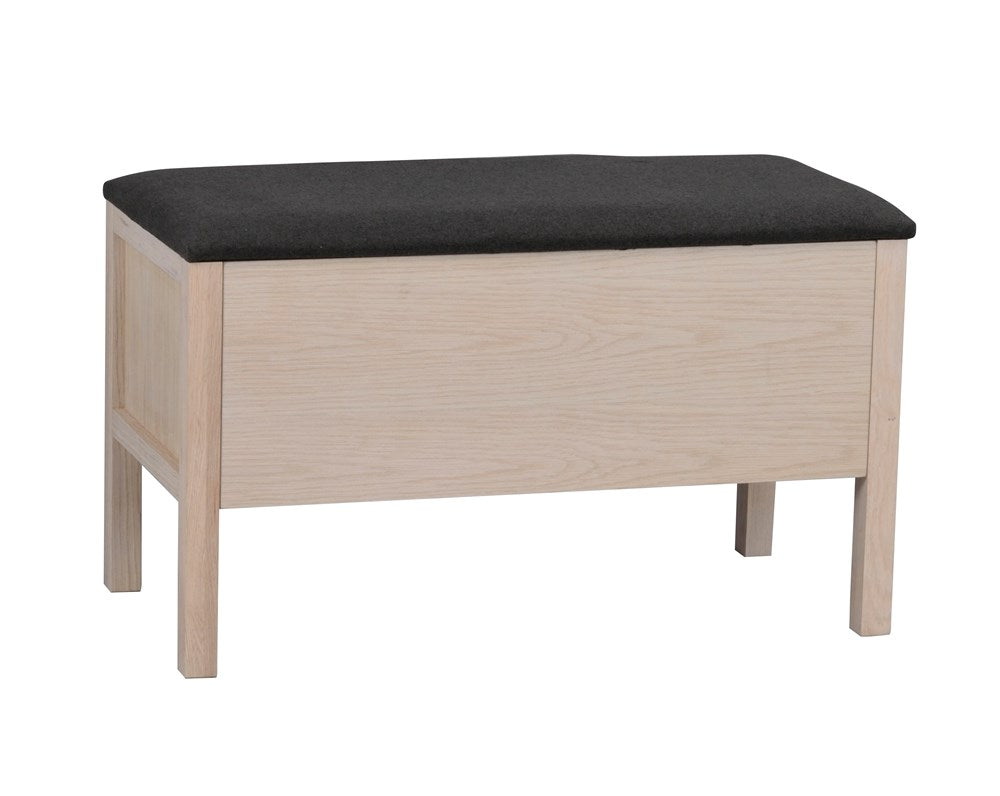 RO Confe Storage Bench White Pigmented