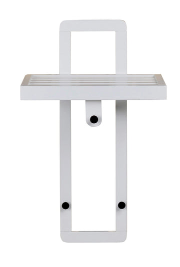 RO Met Hat Rack White
