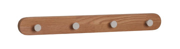 RO Met Coat Rack 4 Oak