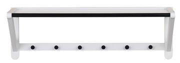 RO Met Hat Shelf Single White