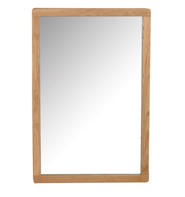 RO Met Mirror Small Oak