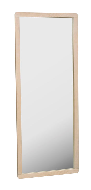 RO Met Mirror Large White Pigmented