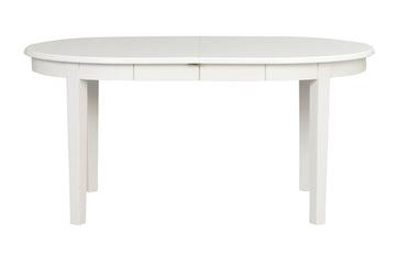RO Koste Extending Dining Table Oval White