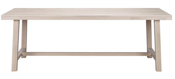 RO Brooklyn Extending Dining Table H 220x95 Whitewash