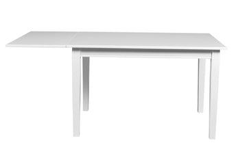 RO Witts Extending Dining Table Rectangular Small White