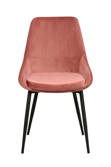 RO Sier Dining Chair Pink Velvet