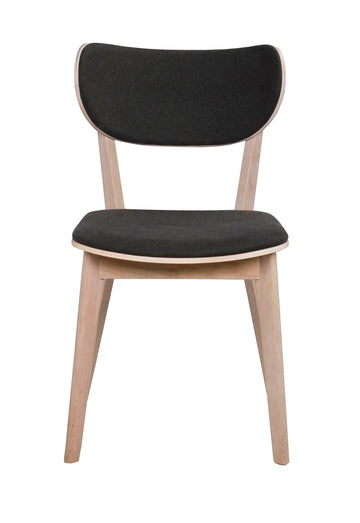 RO Kato Chair Whitewash/Dark Grey