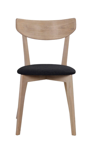 RO Ami Chair Whitewash/Dark Grey