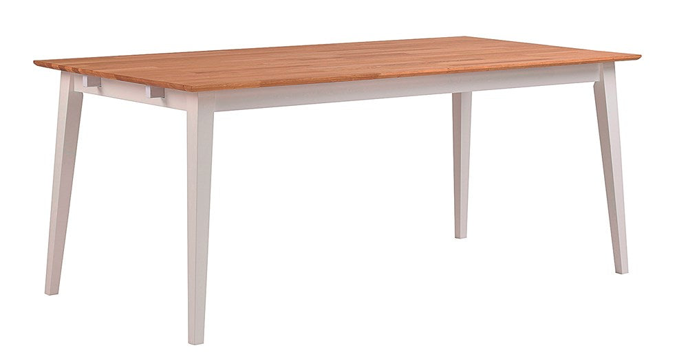 RO Filip Extending Dining Table Rectangular Large White