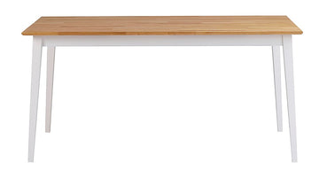 RO Filip Extending Dining Table Rectangular Medium White