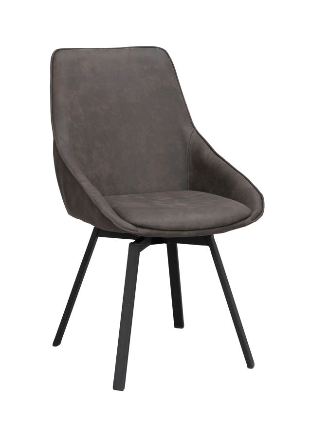 RO Alison Chair Dark Grey/Black