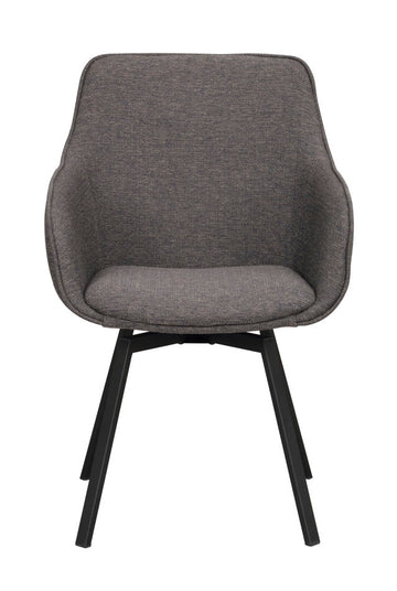 RO Alison Arm Chair Grey/Black