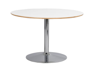 RO Fusio Dining Table Round 1 Chrome