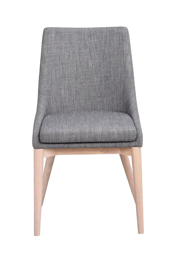 RO Be Dining Chair Dark Grey/White Pigmented