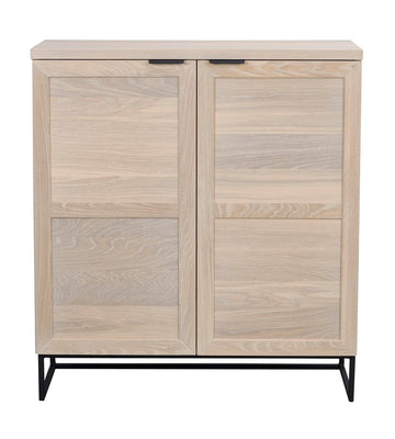 RO EVERETT CABINET WHITEWASH/BLACK