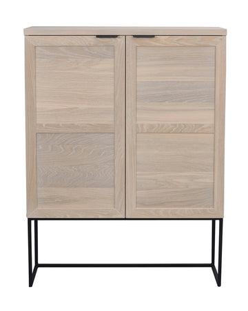 RO EVERETT CABINET WHITEWASH/BLACK