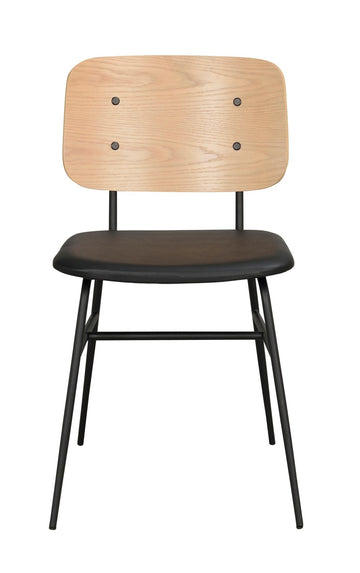 RO Bur Dining Chair White Pigmented