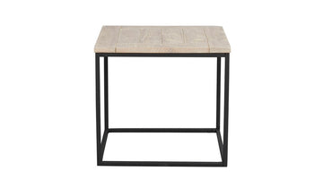 RO Gord Side Table White Pigmented
