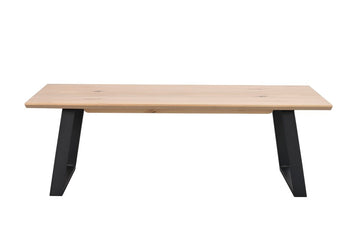 RO Melville Coffee Table Whitewash/Black