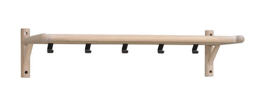 RO MILFORD HAT RACK WHITEWASH/BLACK