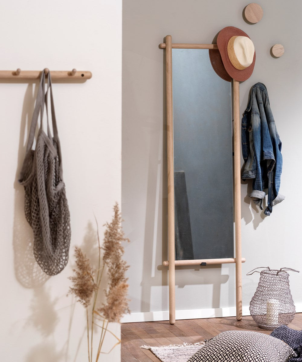 RO MILFORD MIRROR WHITEWASH