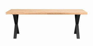 RO Brooklyn Extending Dining Table X 220x95 Oak/Black