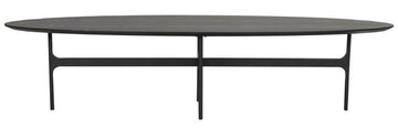 RO Colton Coffee Table Oval Black