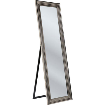 Standing Mirror Frame Silver 180x55cm