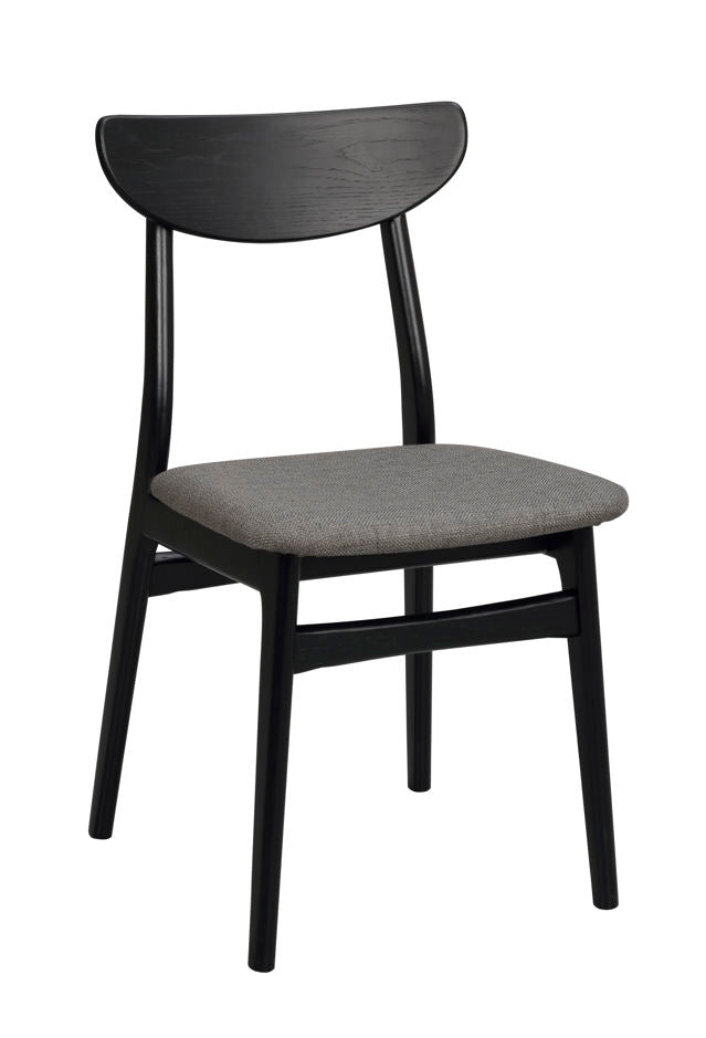 RO Rodham Chair Black/Dark Grey