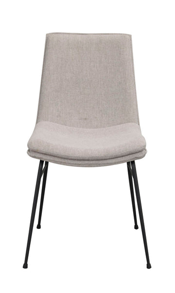 RO Lowell Fixed Chair Grey/Black