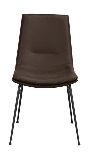 RO Lowell Fixed Chair Brown/Black