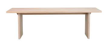 RO Emmett Dining Table Whitewash