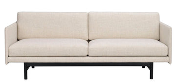 RO Hammond 3-Seater Sofa Beige/Black