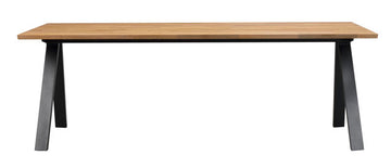 RO Carradale Extending Dining Table V 220x100 Oak/Black