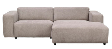 ROWICO Willard 3-Seater R-Sofa Beige