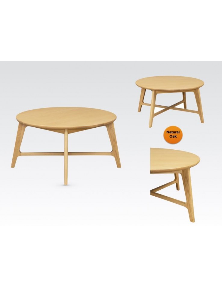 AM Carrington Round Coffee Table
