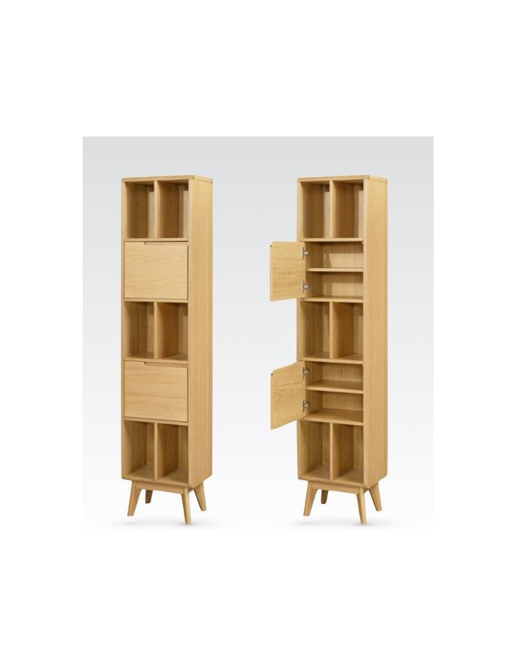 AM Carrington Large Single Bookcase