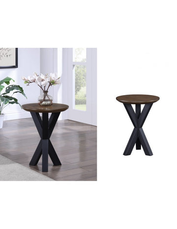 AM Nevada Round Lamp Table