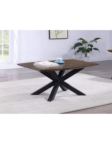 AM Nevada Rectangular Coffee Table Parquet Top
