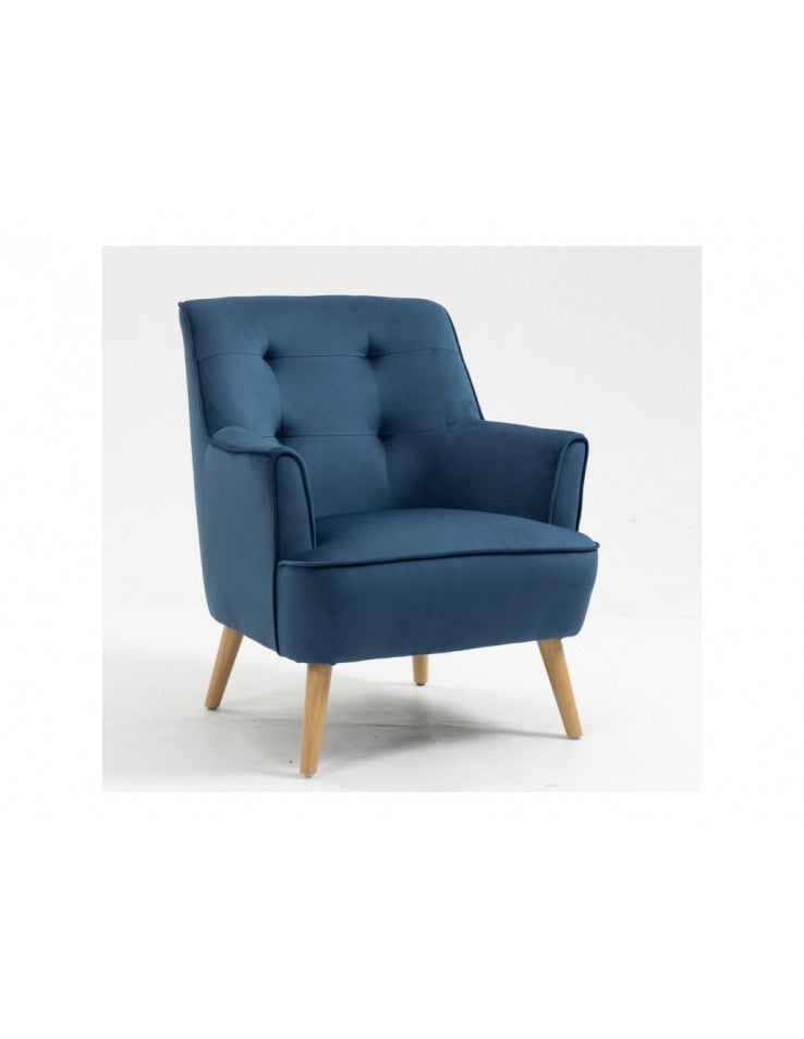 AM Tara Accent Chair Navy