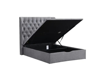 Clara Bed Storage Grey