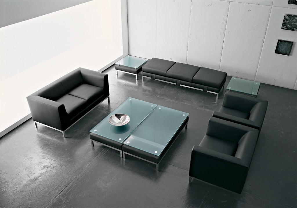 Lux Italy Cube Snow Sofa