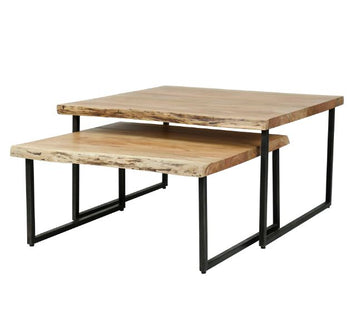 ZI Etta Nesting Tables Black