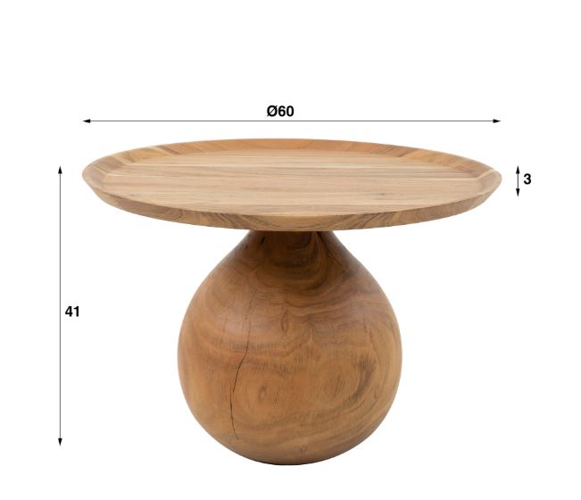 ZI Ava Coffee Table Natural