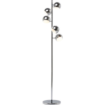 Floor Lamp Calotta Chrome 5-lite - Kian Furniture