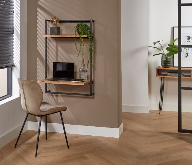 ZI Air Wall Desk Shelf Natural